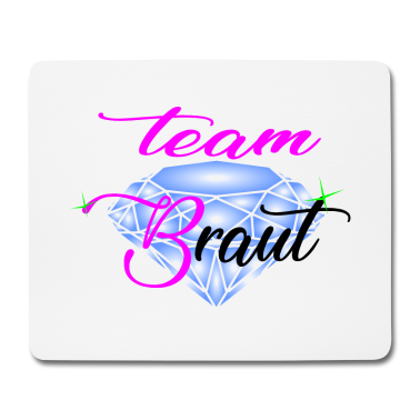 Hochzeit Mousepad - Team Braut Geschenk