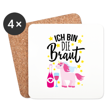 Hochzeit Untersetzer - Ich bin die braut Geschenk Hochzeit Ehe Paar