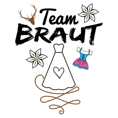 Motiv Team braut Geschenk Hochzeit Ehe Poltern Paar