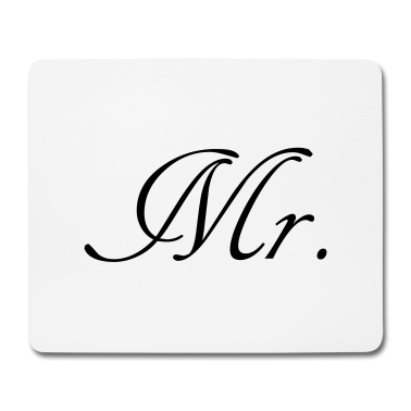 Hochzeit Mousepad - Mr. and Mrs. married Hochzeit Feier Verheiratet Mr