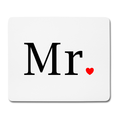 Hochzeit Mousepad - Mr and Mrs married Hochzeit Feier Verheiratet Mrs