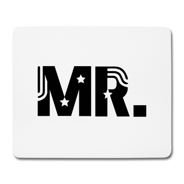 Hochzeit Mousepad - Mr and Mrs married Hochzeit Feier Verheiratet Mrs