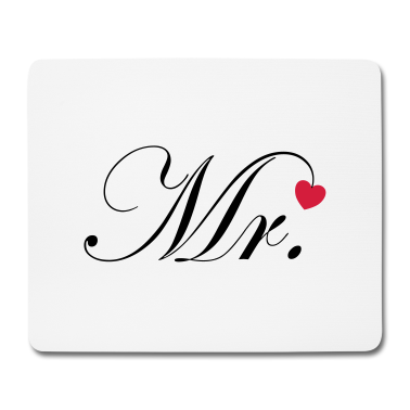 Hochzeit Mousepad - Mr. and Mrs. married Hochzeit Feier Verheiratet Mr