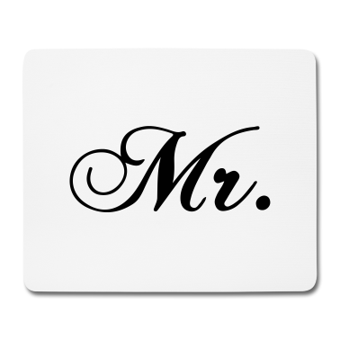 Hochzeit Mousepad - Mr and Mrs married Hochzeit Feier Verheiratet Mrs