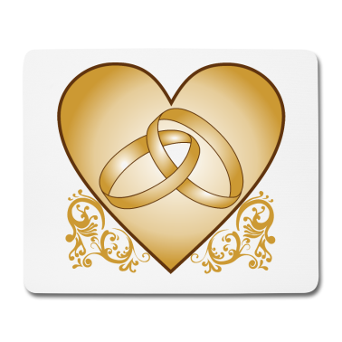 Hochzeit Mousepad - Gerade geheiratet Hochzeit Geschenk