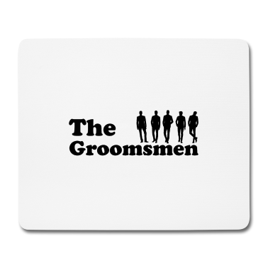 Hochzeit Mousepad - The Groomsmen Wedding Geschenk