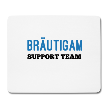 Hochzeit Mousepad - Junggesellenabschied Bräutigam heiratet Team