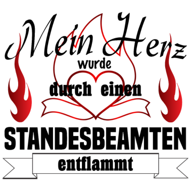 Motiv Mein Herz Standesbeamter - Geschenk