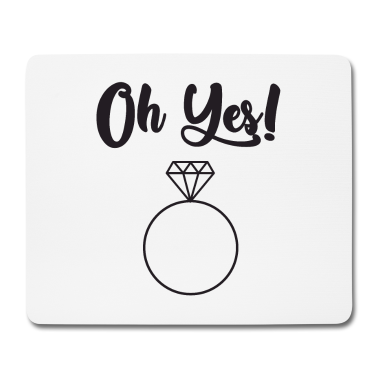 Hochzeit Mousepad - verlobung