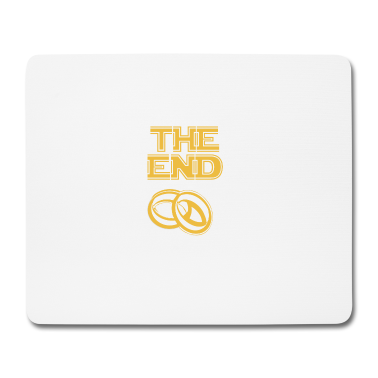 Hochzeit Mousepad - the end