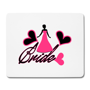 Hochzeit Mousepad - Bride