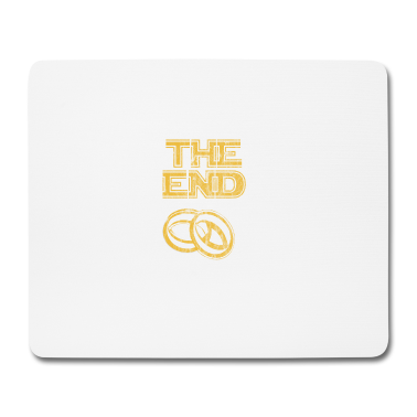 Hochzeit Mousepad - the end used look