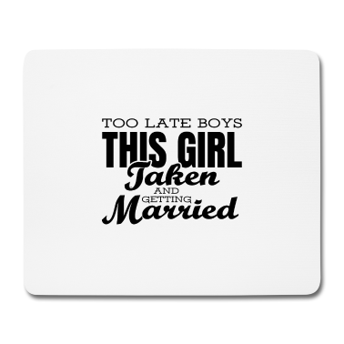 Hochzeit Mousepad - Junggesellinnen JGA Squad Braut Team