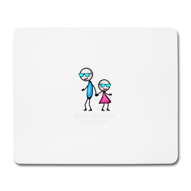 Hochzeit Mousepad - Coolest Paar Kühle und Nizza Freund Geschenk