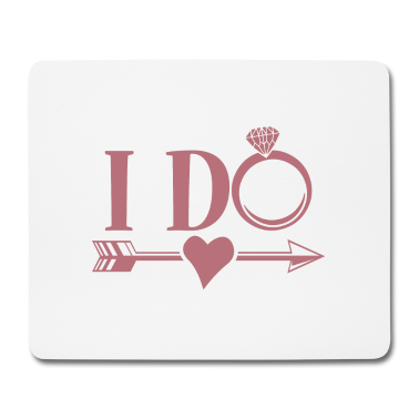 Hochzeit Mousepad - Ich tue - Bachelorette Party Henne Nacht Brautgeschenk