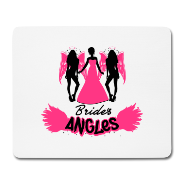 Hochzeit Mousepad - Bride's angles