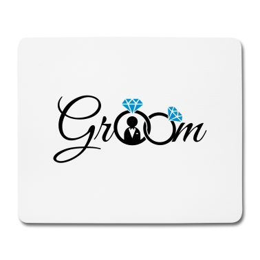 Hochzeit Mousepad - Groom