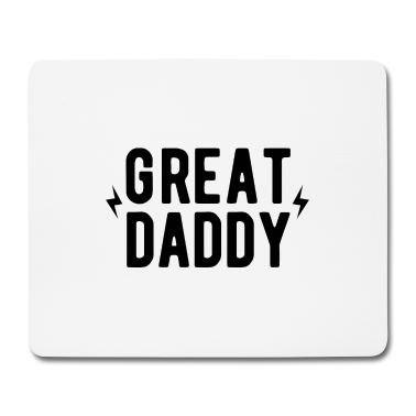 Hochzeit Mousepad - Geschenk-Idee Papa I have a great dad