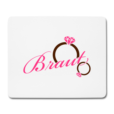 Hochzeit Mousepad - Braut