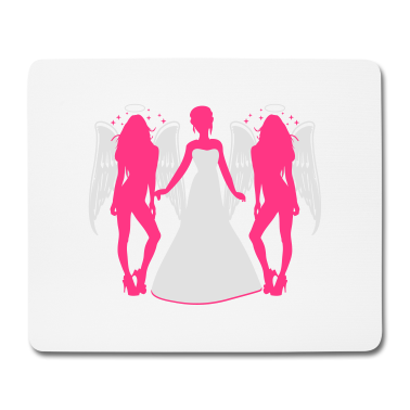 Hochzeit Mousepad - Bride's Angles