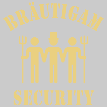 Motiv Bräutigam Security (Junggesellenabschied)