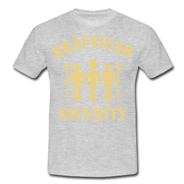 Junggesellenabschied T-Shirt - Bräutigam Security (Junggesellenabschied)