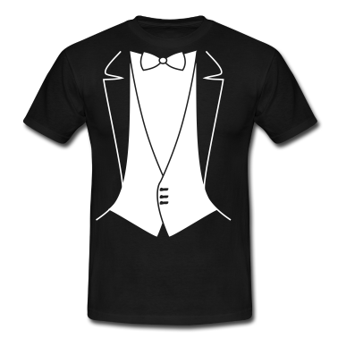 Junggesellenabschied T-Shirt - Frack für Junggesellenabschied, Hochzeit