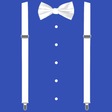 Motiv Hosenträger Fliege Junggesellenabschied Jga Shirt