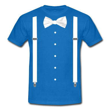 Junggesellenabschied T-Shirt - Hosenträger Fliege Junggesellenabschied Jga Shirt