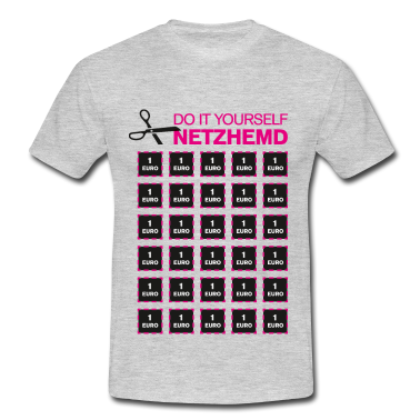 Junggesellenabschied T-Shirt - DO IT YOURSELF NETZHEMD