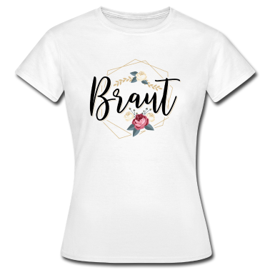 Junggesellenabschied T-Shirt - Braut - Junggesellinnenabschied Crew Blumen