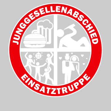 Motiv Einsatztruppe (Weiß auf Transparent)