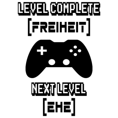 Motiv JGA Gamer Heirat