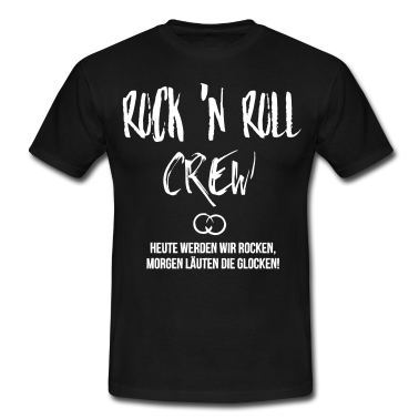 Junggesellenabschied T-Shirt - Junggesellenabschied JGA Rock Crew Spruch