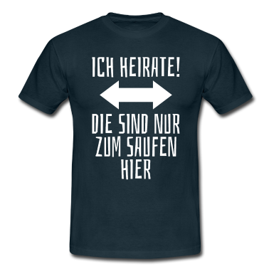 Junggesellenabschied T-Shirt - Junggesellenabschied - JGA Bräutigam Lustig