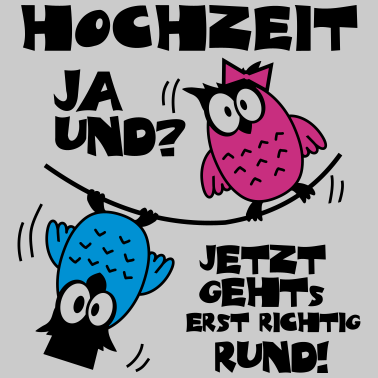 Motiv Eulen Hochzeit - ja und?