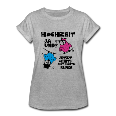 Junggesellenabschied T-Shirt - Eulen Hochzeit - ja und?