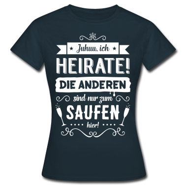 Junggesellenabschied T-Shirt - JGA Team Mädels