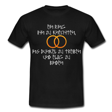Junggesellenabschied T-Shirt - Junggesellenabschied - Herr Der Ringe