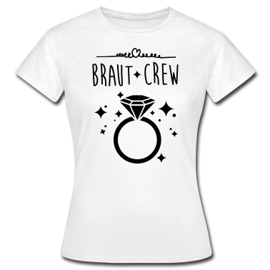 Junggesellenabschied T-Shirt - Braut Crew - Junggesellenabschied - Polterabend
