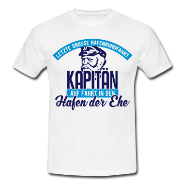 Junggesellenabschied T-Shirt - Junggesellenabschied Team Kapitän