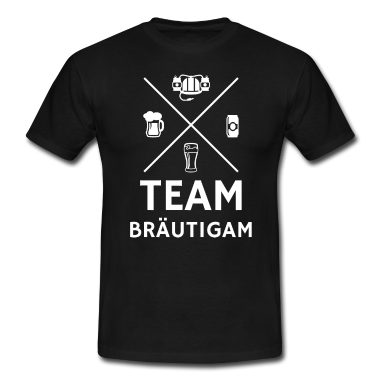 Junggesellenabschied T-Shirt - Team Bräutigam Junggesellenabschied