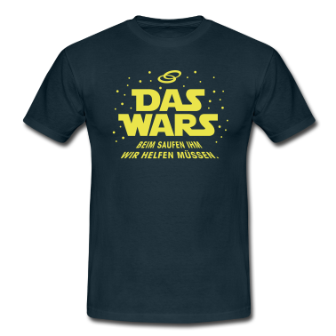 Junggesellenabschied T-Shirt - Das Wars Saufen