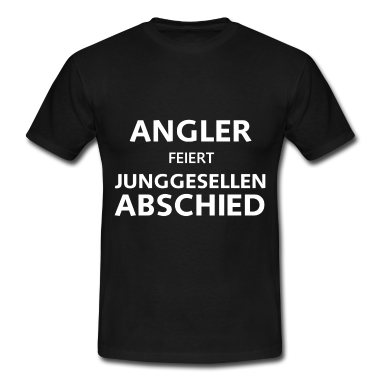 Junggesellenabschied T-Shirt - Angler feiert Junggesellenabschied Geschenkideen