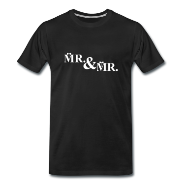 Junggesellenabschied T-Shirt - MR & MR Geschenkidee für verliebte mit Fliege