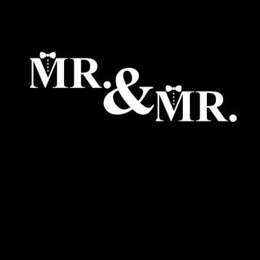 Motiv MR & MR Geschenkidee für verliebte mit Fliege