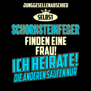 Motiv JGA BRAEUTIGAM - Schornsteinfeger - strong sky