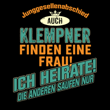 Motiv JGA BRAEUTIGAM - Klempner - petrol strong orange -