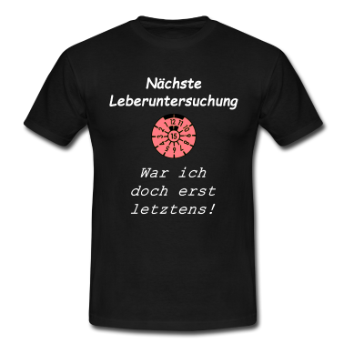 Junggesellenabschied T-Shirt - Leberuntersuchung