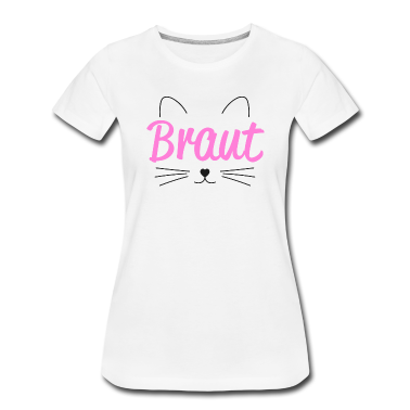 Junggesellenabschied T-Shirt - Braut Katze Junggesellinnenabschied